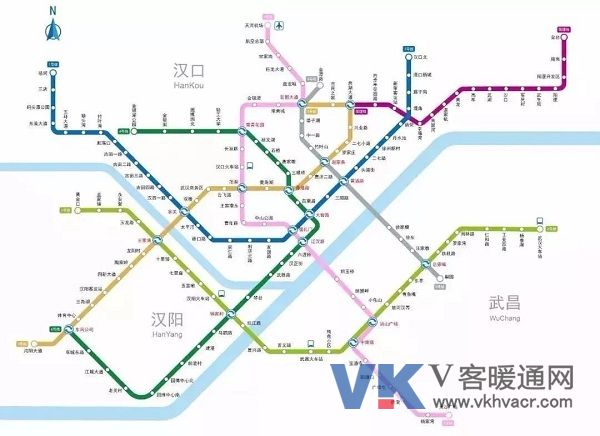 麦克维尔助力武汉地铁8号线开跑 V客暖通网